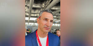Kyiv mayor Vitaly Klitschko speaks with Europe correspondent David Crowe.