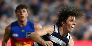 Geelong star Max Holmes has made a last-ditch bid to be selected for Saturday’s grand final.