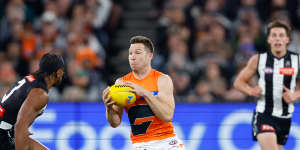 Giants’ captain Toby Greene will renew acquaintances with Collingwood on Saturday after a one-point defeat in last year’s Preliminary Final 