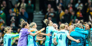 PM lifts hopes of public holiday if Matildas win Cup as small business issues warning