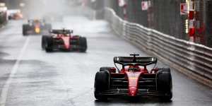 The Monaco Grand Prix was marred by rain.