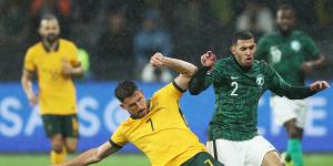 The Socceroos failed to score a goal in two games against Saudi Arabia,who topped the group.