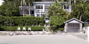 Sophie Lee bought the beachfront house in Palm Beach in 2014 from Collette Dinnigan.