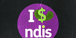 The $50 billion NDIS has attracted wealth Australians who are investing in for profit providers. 