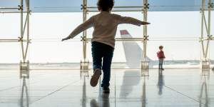 An airport is not a creche – don’t expect strangers to control your kids