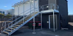 The new micro data centre at NextDC's P2 site in East Perth.