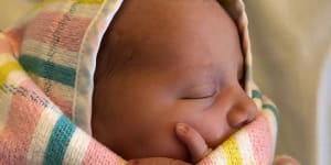 'I am in awe':Karl and Jasmine Stefanovic welcome baby girl