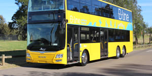 Councils hope the rapid bus links will be similar to the $514 million B-Line bus project to Sydney's northern beaches. 