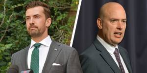 Zak Kirkup and Dean Nalder will fight it out at contest for the WA Liberals leadership on Tuesday morning.