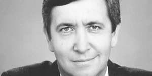 Former ABC journalist Andrew Olle who died in 1995 of a brain tumour.