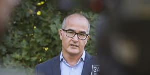 Deputy Premier James Merlino served as minister for emergency services between Minister for Emergency Services June 2016 and November 2018.