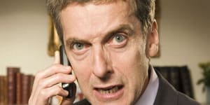 Malcolm Tucker,the colourful character from The Thick of It.