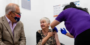 Jane Malysiak,then 84,was the first Australian to receive a COVID-19 vaccination back in February.
