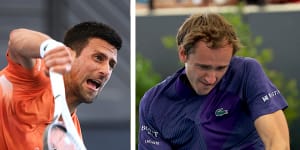 ‘What you focus on,you become’:Djokovic,Medvedev advance at Adelaide International