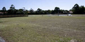 The vacant ex-army land just off Hawthorn Parade in Haberfield has been subdivided for residential development.