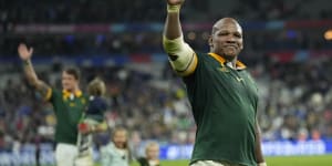 England flanker accuses Springbok of racist slur during World Cup semi-final