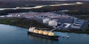 Power giant Origin Energy part-owns the Asia Pacific LNG project in Queensland.