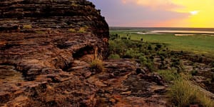 Sunset from Ubirr Rock,Kakadu National Park.