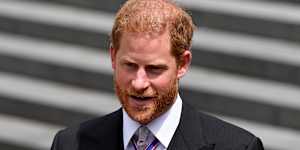 Britain’s Prince Harry.