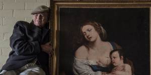 Charles Bennett Taylor believes his painting may be the work of Italian master Artemisia Gentileschi.