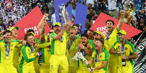 Australia’s men’s cricket team lifted their first T20 World Cup in Dubai last year.