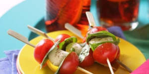 Caprese skewers