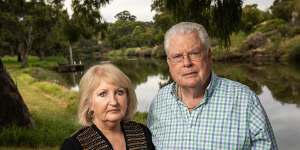 Rae and Colin Waters have been left devastated by the floods.