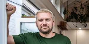 Tom Byrne is selling his Marrickville home.