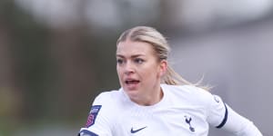 The other Aussie at Spurs is plotting a course back into the Matildas’ XI