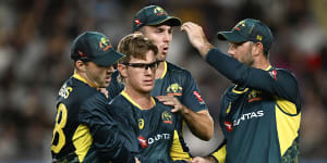 Adam Zampa picked up four wickets for the visitors.