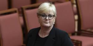 Former Defence Minister,Senator Linda Reynolds.