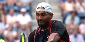 Nick Kyrgios will next face American wildcard JJ Wolf.