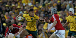 Israel Folau proved a revelation for the Wallabies when making his debut against the Lions a decade ago.