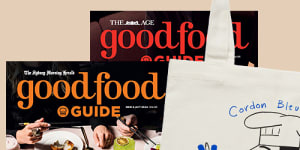 Good Food Guide tote bundle available from The Store.