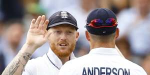 Ben Stokes dubbed James Anderson “the greatest fast bowler to play the game”.