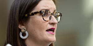 Education Minister Sarah Mitchell tabled the progress report in Parliament on Thursday.