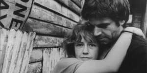 Noni Hazlehurst and Colin Friels in the film adaptation of Helen Garner’s novel Monkey Grip.