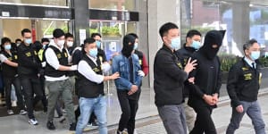 Macau police make arrests in November.