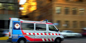 Paramedics rushed to the scene when a deadly thunderstorm asthma event hit Melbourne in 2016.