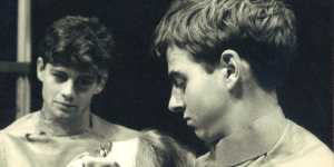 Bruce Beresford,Robyn Waterhouse and Richard Brennan in Sydney University's production of'Tis Pity She's a Whore.