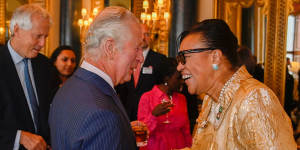 Prince Charles,seen here with Commonwealth Secretary-General Patricia Scotland on June 9,will represent the Queen at the Commonwealth Heads of Government summit in Rwanda later this month. 