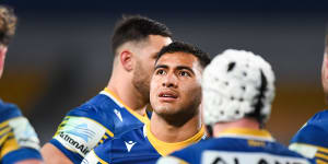 Two more years ... Will Penisini will stay at Parramatta until the end of 2025.
