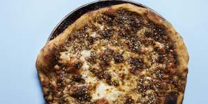 Beau&Dough's manoush with za'atar and cheese.