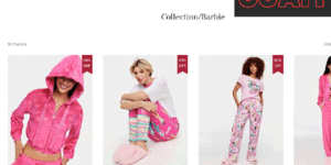GIF of real and fake scam Peter Alexander websites. 