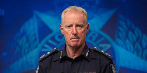 Victoria Police Deputy Commissioner Rick Nugent.