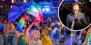 Prime Minister Anthony Albanese makes history at Mardi Gras