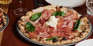San Daniele pizza.