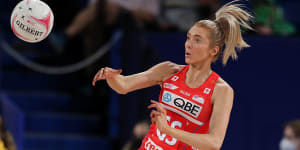 Housby equals super shot record as Swifts fall to heavy loss to Fever