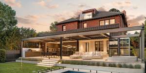 The Edwardian manor owned by the Roses has had a significant facelift.
