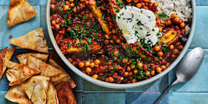 Serve with pita chips for scooping.
